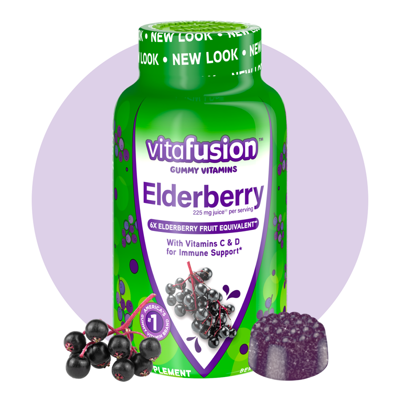 vitafusion™ Elderberry Supplement Gummy.