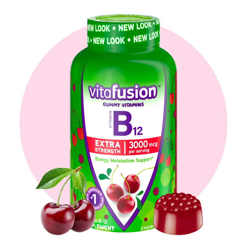 vitafusion™ Extra Strength B12 Gummy Vitamin.