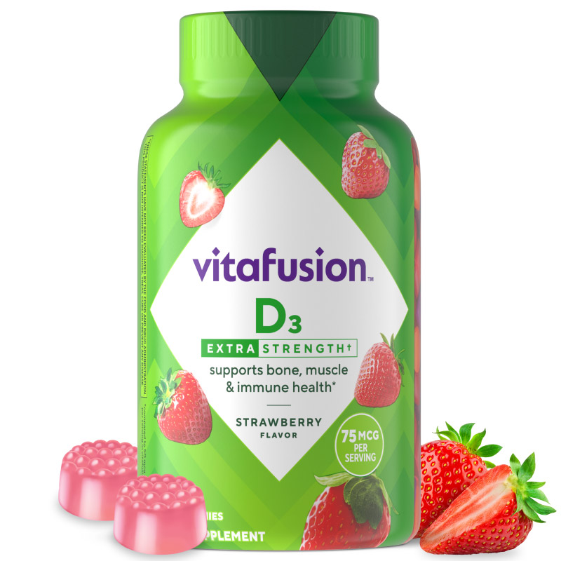 vitafusion™ Extra Strength Vitamin D3 Gummy.