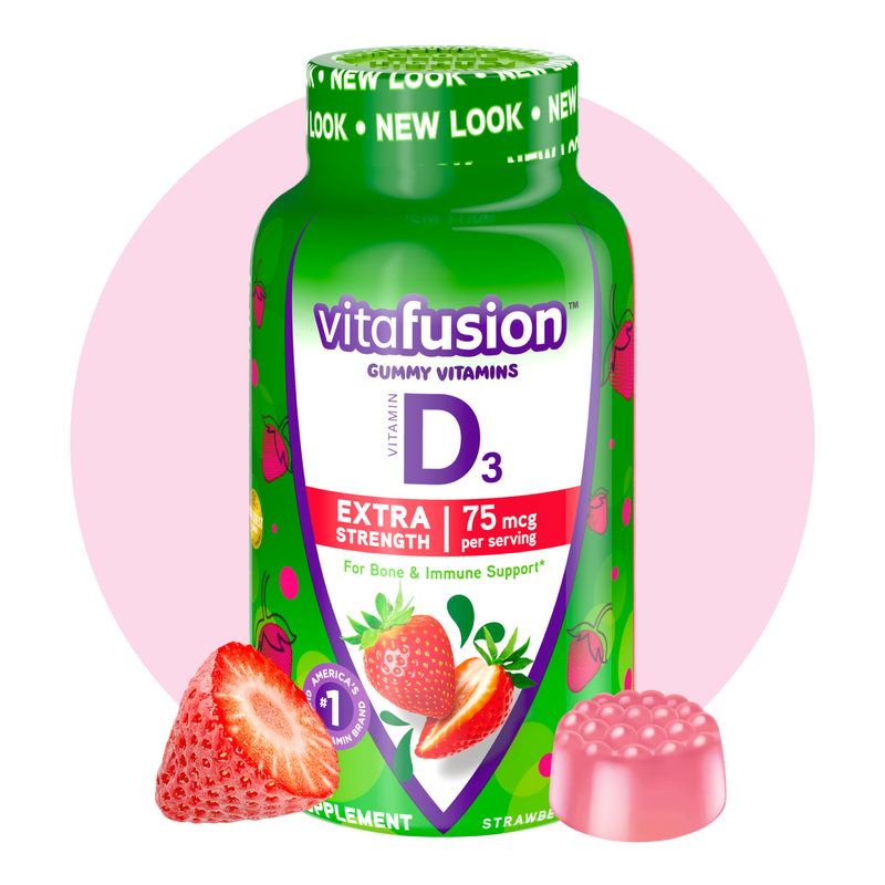 vitafusion™ Extra Strength Vitamin D3 Gummy.