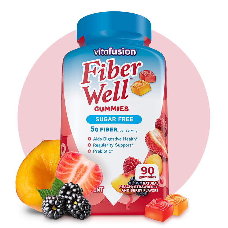 vitafusion™ Fiber Well™ Gummy Vitamin.