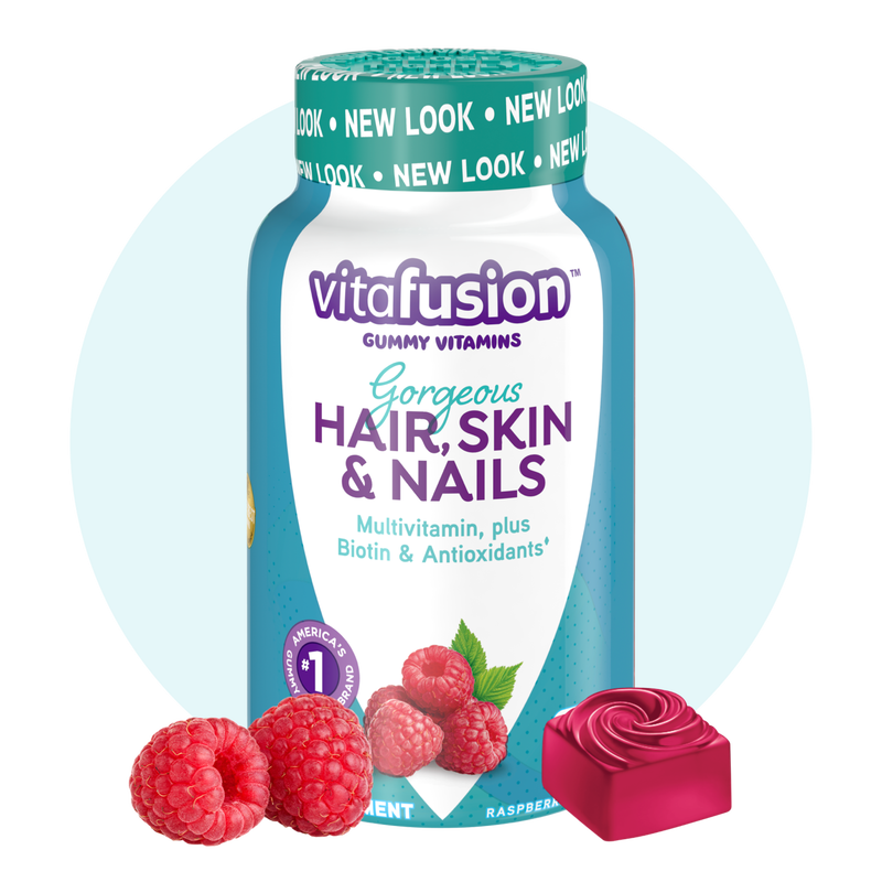 vitafusion™ Gorgeous Hair, Skin & Nails Gummy Vitamin.