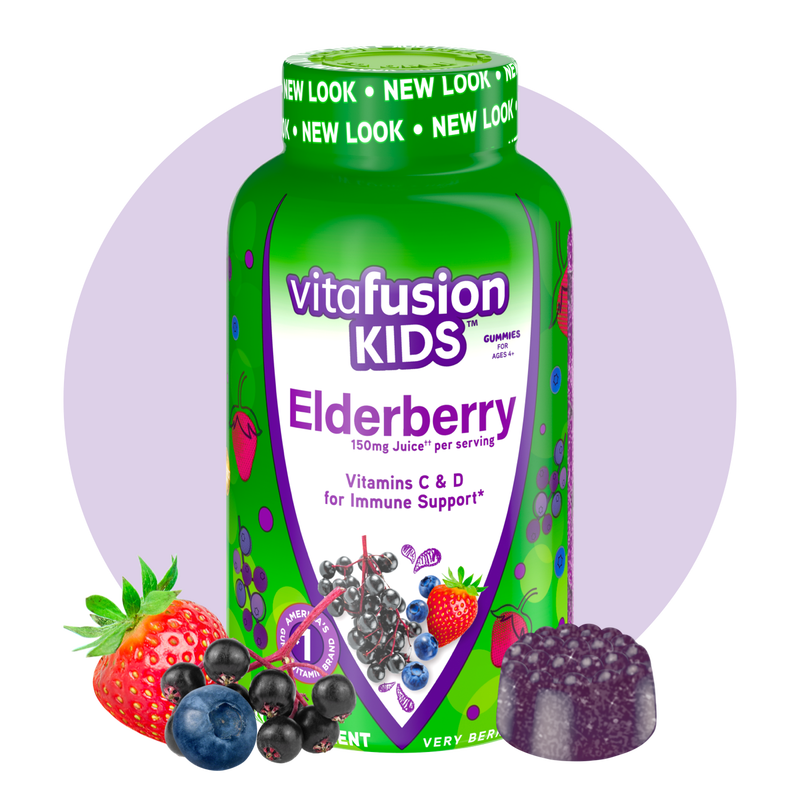 vitafusion™ Kids Elderberry Supplement Gummy.