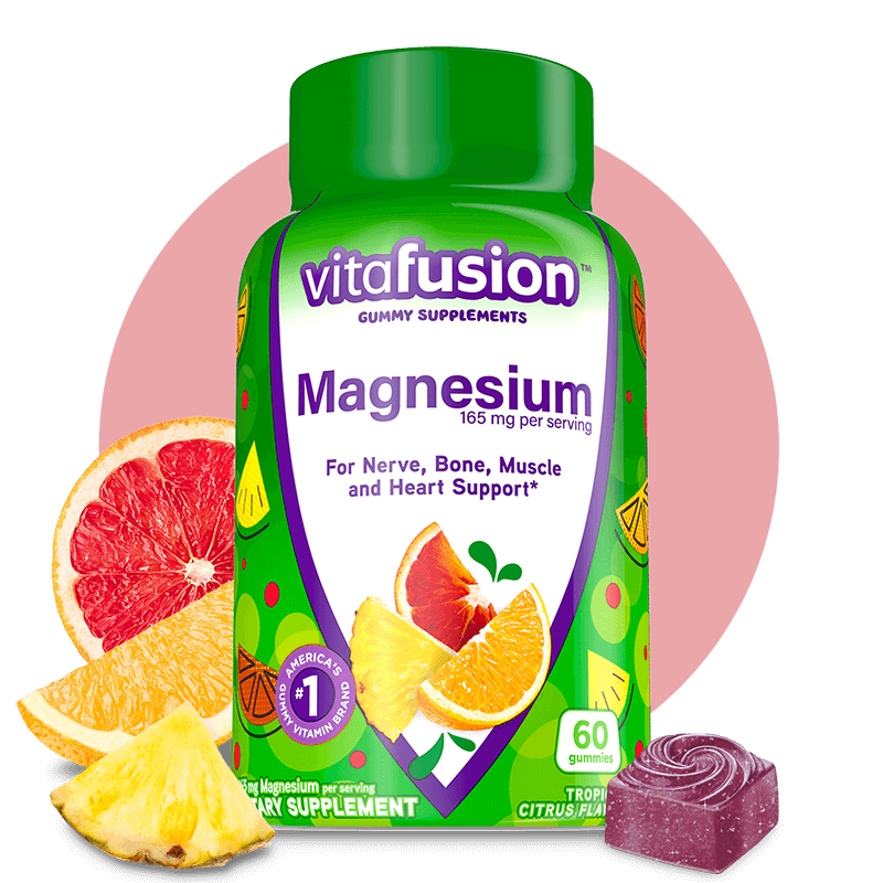 vitafusion™ Magnesium Supplement Gummy.