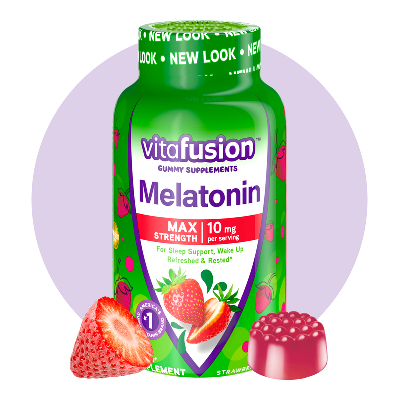 vitafusion™ Melatonin Max Strength Gummy Vitamin.