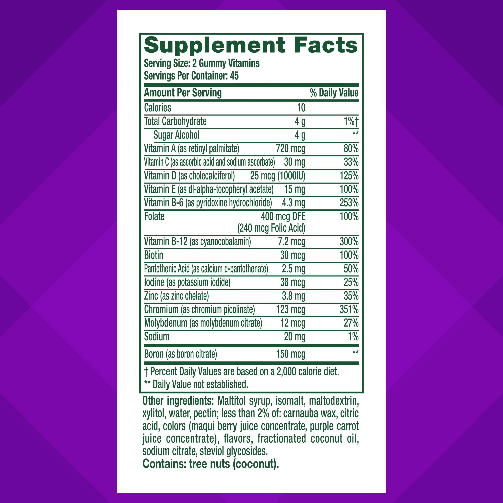 Image of vitafusion product