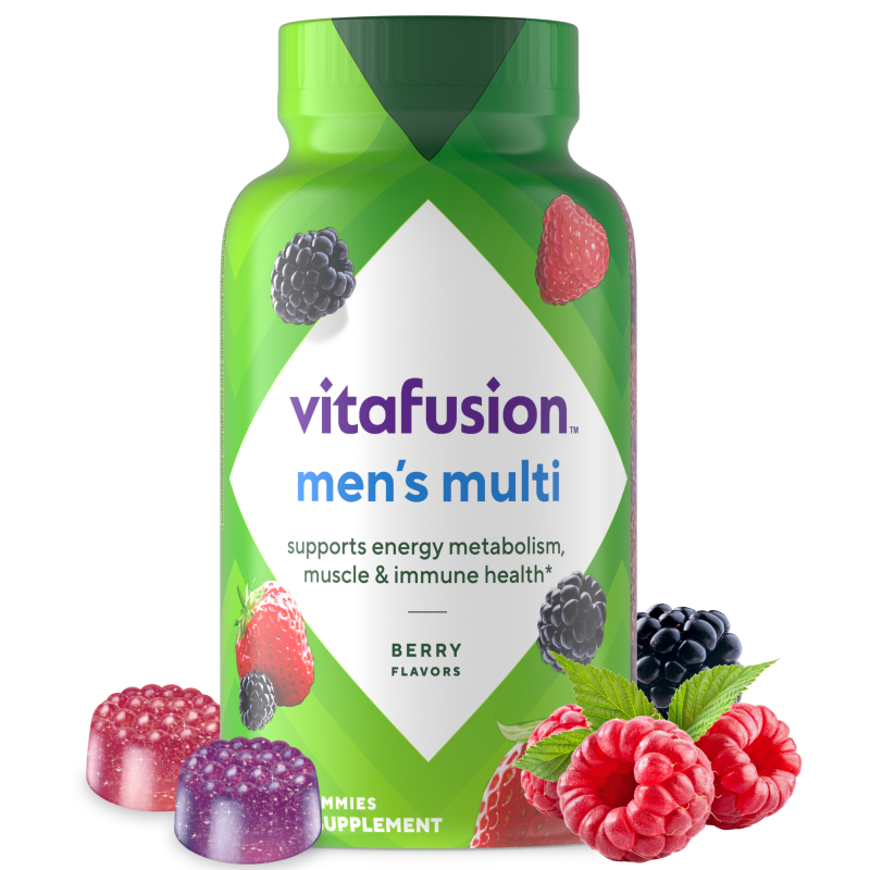 vitafusion™ Men's Daily Multivitamin Gummy.