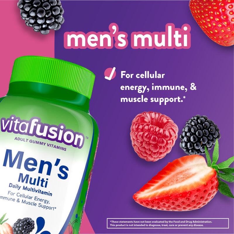 Daily Men's Multivitamin Gummies, Adult vitamins