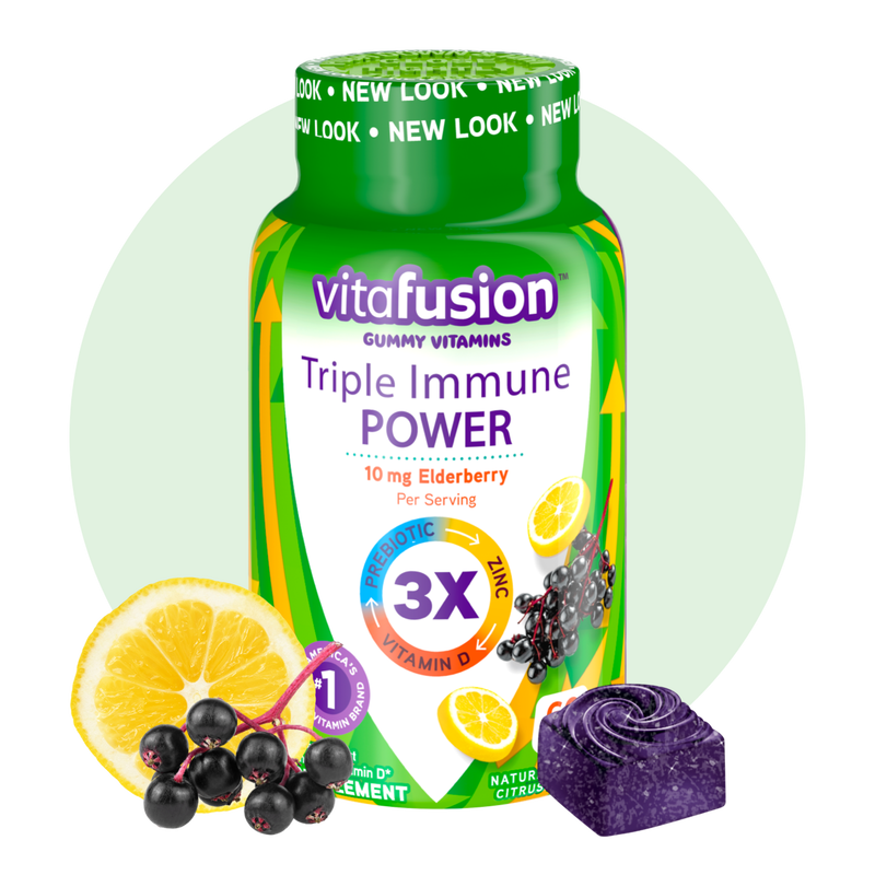 vitafusion™ Triple Immune Support* Gummy Vitamin.