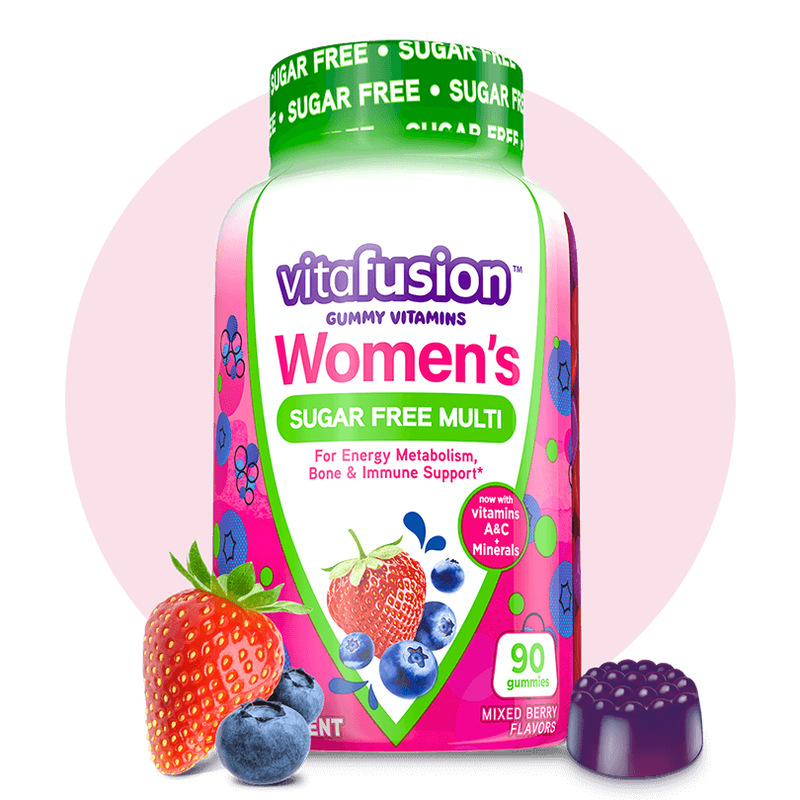 vitafusion™ Women's Sugar-Free Daily Multivitamin Gummy.