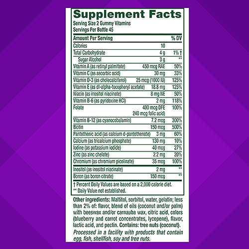 Image of vitafusion product